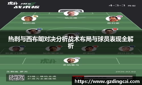 热刺与西布朗对决分析战术布局与球员表现全解析